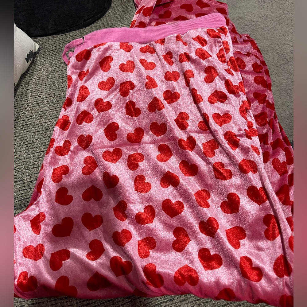 Velour maneater track pants